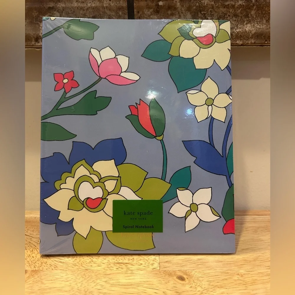Kate Spade New York Flower Bed 112 Page Spiral Notebook